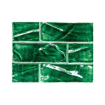 Subway 3x8 tile Emerald green