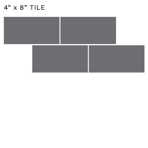 4x8 tile size