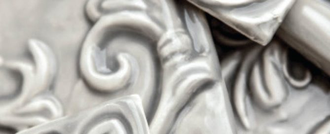 Art of Tiles. Grey glaze