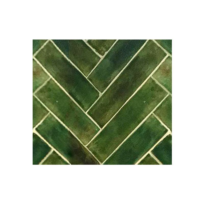 3 x 12 Subway Tile Olive Green